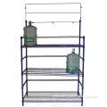 2013 New Metal Water Bottle Display Rack with Advertising Holder (HD244868A3ER-BLUE)